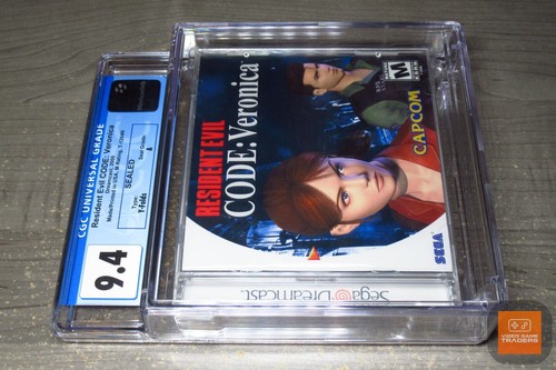 CGC 9.4 A - Resident Evil CODE: Veronica Sega Dreamcast 2000 NEW! - RARE!