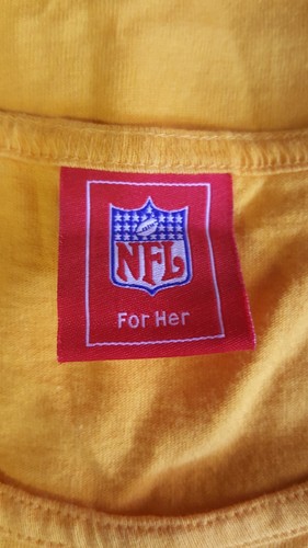 NFL Green Bay Packers Camiseta Mujer (sin etiqueta talla) Mangas Cortas Amarilla - Imagen 7 de 7