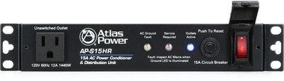 AtlasIED AP-S15HR 15A Half-rack Power Conditioner