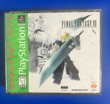 Final Fantasy VII 7 Playstation 1 PS1 1997 CIB  Greatest Hits Version!