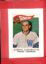 1960 Topps #221 Cookie Lavagetto VG/EX Very Good/Excellent Senators MG ID:75486