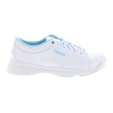 Dexter Raquel V DW0000809 Womens White Wide Synthetic Athletic Bowling Shoes