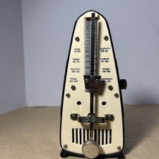 Vintage Black Wittner Taktell Metronome Made In Germany