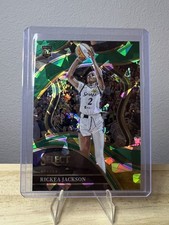 2024 Panini Select WNBA - Courtside Rickea Jackson #235 Green Ice Prizm (RC)