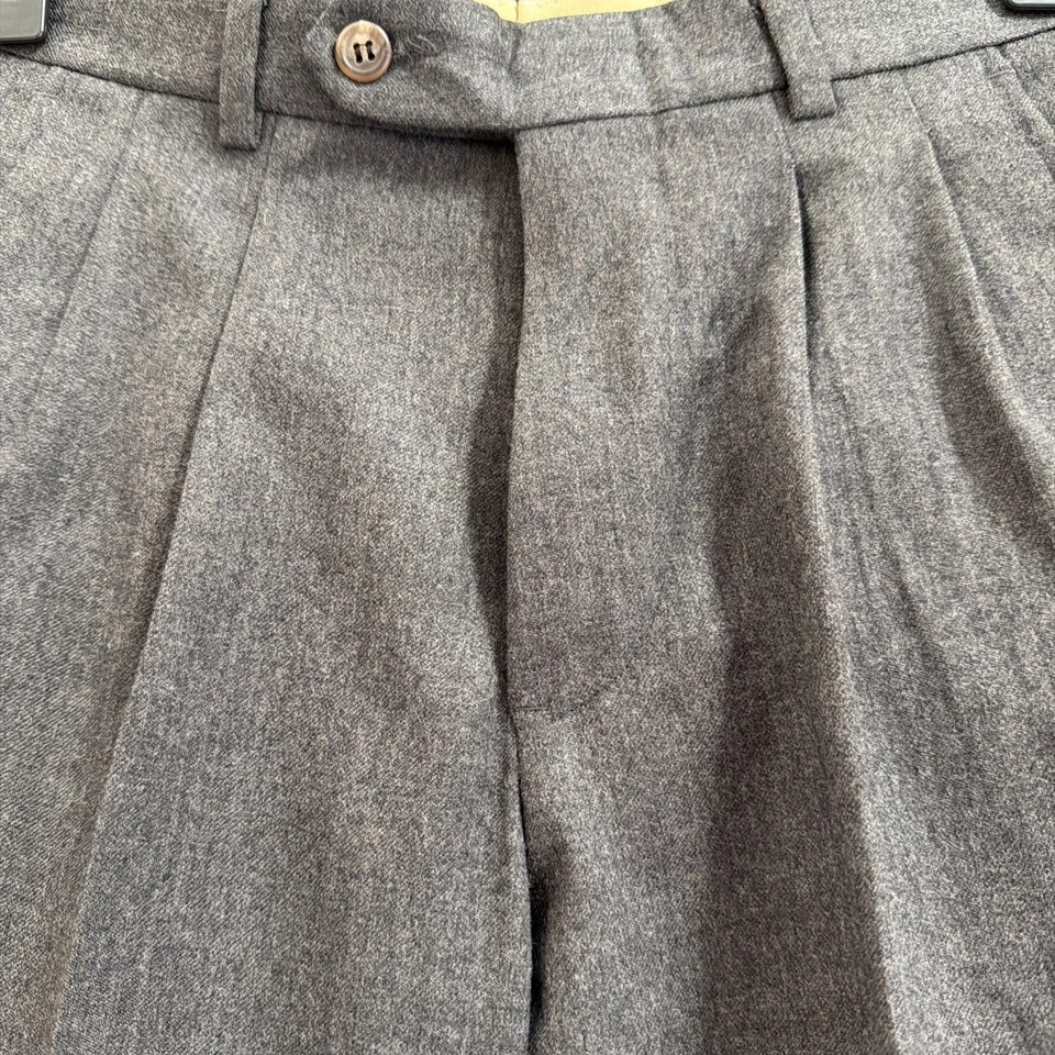PANTALONES POLO Ralph Lauren 26x27 Vestido GRIS CARBÓN 100 % LANA de Colección Niños Foto 2 de 4