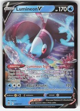 Lumineon V 040/172 Holo Ultra Rare Brilliant Stars Pokemon Near Mint