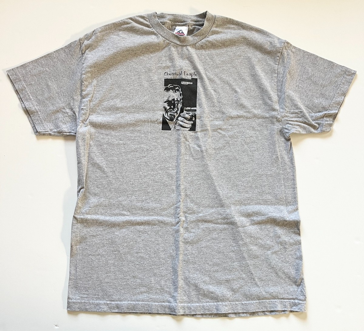 Vintage Raymond Pettibon Chemical People T-Shirt Redd Kross Black