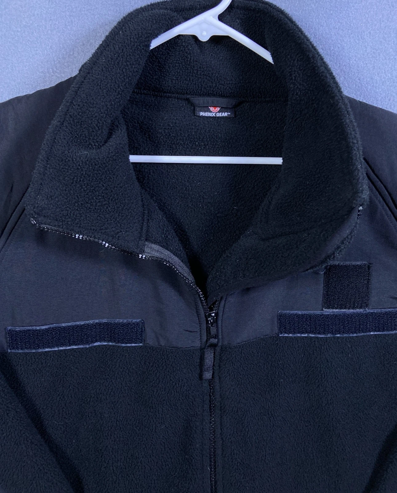 Phenix Gear Cold Weather Full Zip Fleece Black Medium Regular Sz 3XL Stretch TNF image 2