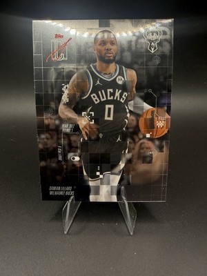 Damian Lillard 2025-26 Topps Signature Class After Image #AF-25 Milwaukee Bucks