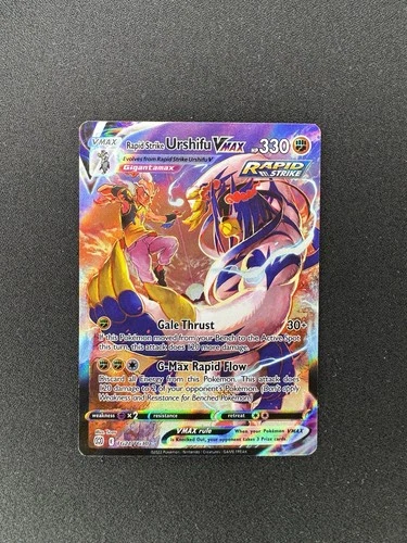 Rapid Strike Urshifu VMAX TG21/TG30 Swsh09: Brilliant Stars Trainer Gallery Holo