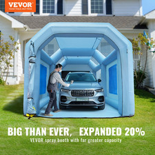 VEVOR Cabina Di Verniciatura Gonfiabile Tenda Di Verniciatura Auto 20X10X8Ft ...