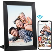 8-Inch Digital Smart Picture Frame with WiFi, HD IPS Screen, 16GB Storage US