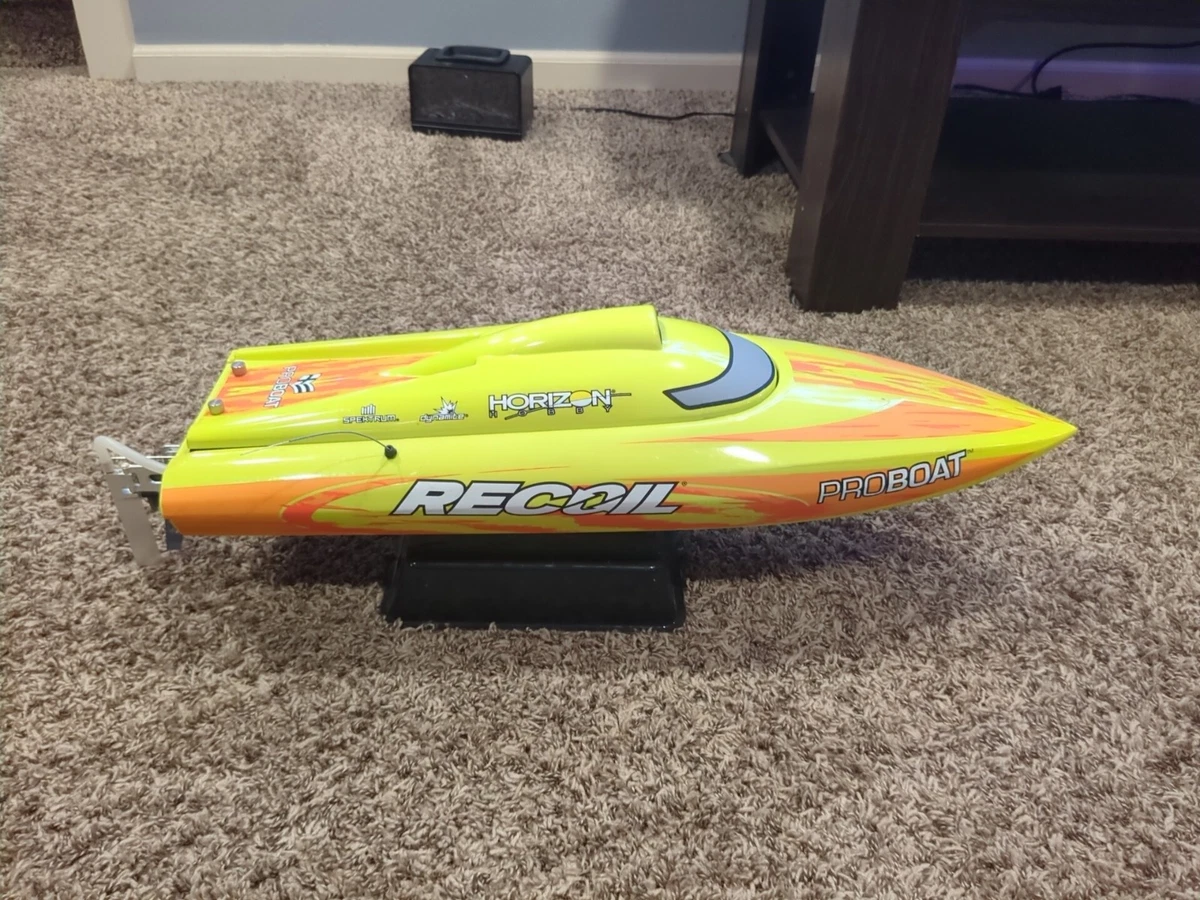 HORIZON★losi★PROBOAT★プロボート！少し難あり★ボートラジコン Yellow Pro Boat RC Boat & Watercraft for sale | eBay