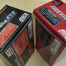 Lot 2 Rare SEGA Dreamcast ASCII PAD FT2 Controller Set SNK Capcom Ver. Japan Box