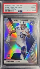 2020 Panini Mosaic - NFL Debut Jonathan Taylor #276 Silver Prizm (RC)