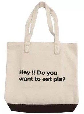 Hiroshi Oizumi Hey Let's Eat Pie Tote Bag Sapporo Festival 2019 Gebraucht
