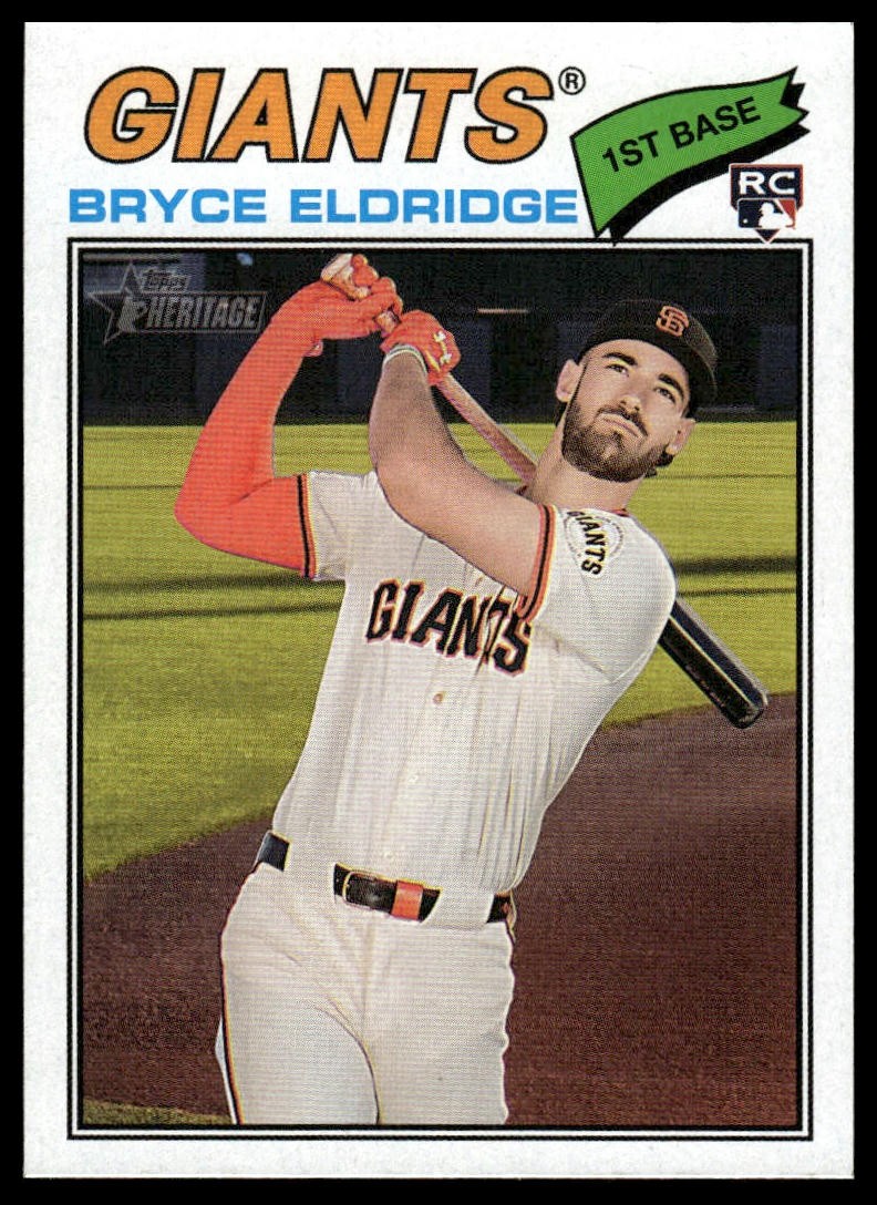 2026 Topps Heritage #310 Bryce Eldridge