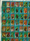 1995-96 Topps Finest Basketball REFRACTOR UNCUT SHEET w/ Michael Jordan