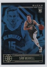 2020-21 Panini Illusions Rookies Trophy Collection Teal /75 Sam Merrill #199 6e0