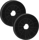 2x Filter Activated Carbon Filter compatible Silverline AF100 Extractor Fan