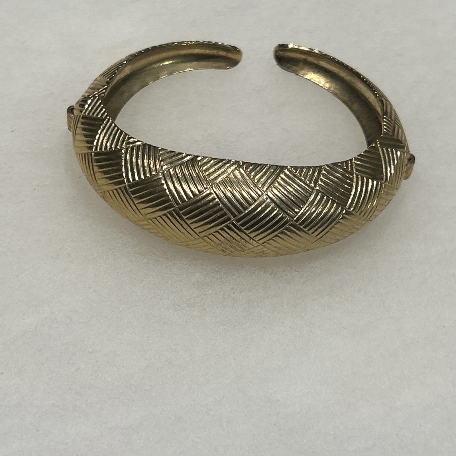 Nice Coro Hinged Bangle Cuff Bracelet - image 1
