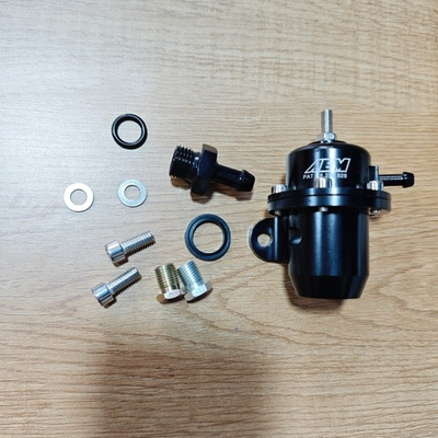 #ad AEM 25 300BK FPR Fuel Pressure Regulator Fit for Civic Integra Del Sol B16A 18C $82.00