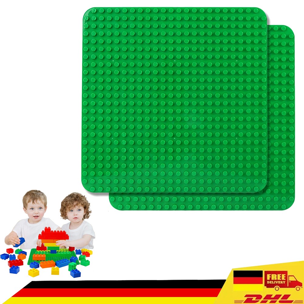 2 piastre di costruzione verde per set DUPLO foto 2