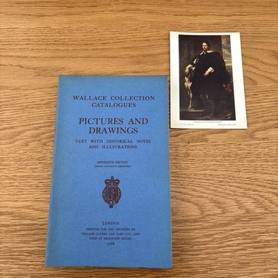 Wallace Collection Catalogue Pictures Drawings 1968 Paperback Book