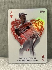 2023 Topps Series 1 All Aces Hearts Dylan Cease #AA-22 Purple Back White Sox