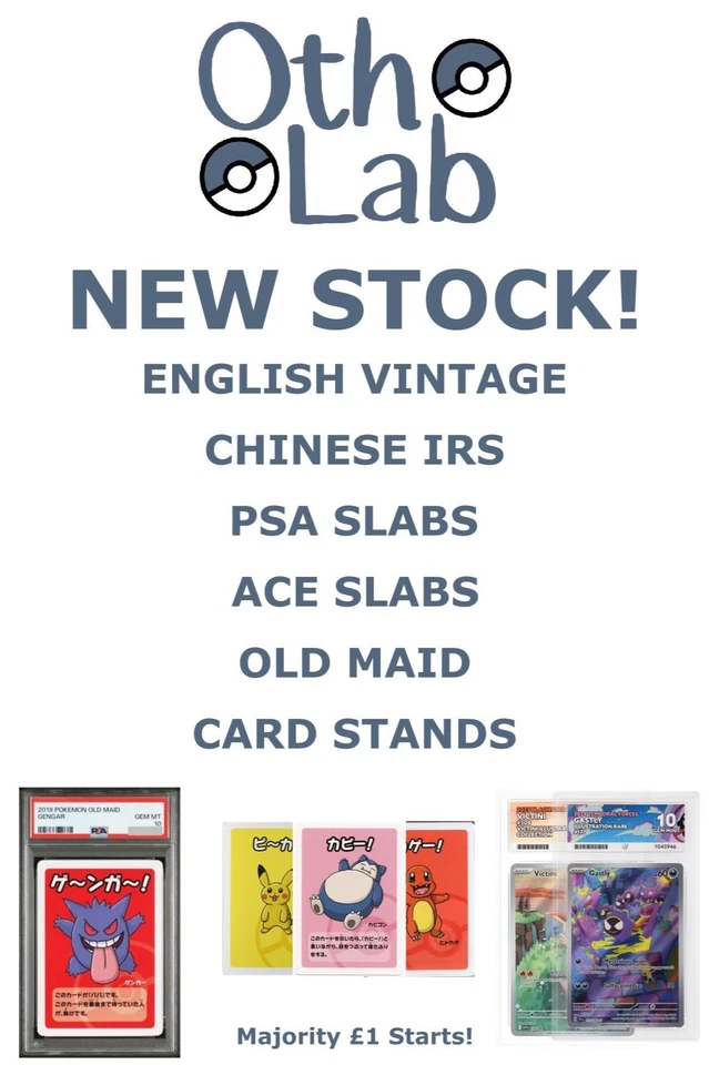 Slabs! Singles! & Binder Fillers! - STOCK MUST GO!