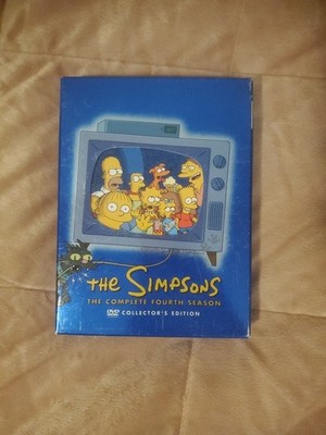 THE SIMPSONS The Complete Fourth Season Collector s Edition 4 DVD Box Set 2004