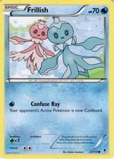 Frillish 20/119 Common Phantom Forces Pokemon Near Mint