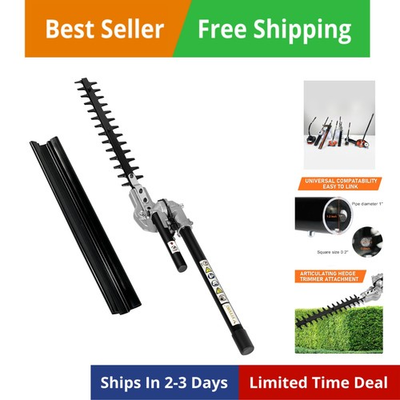 #ad 16 in. Articulating Hedge Trimmer Attachment Universal for Compatible Troy Bi... $144.96