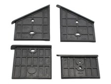 Guide in plastica superiori adatte per spaccalegna Woodster LV 88 Black