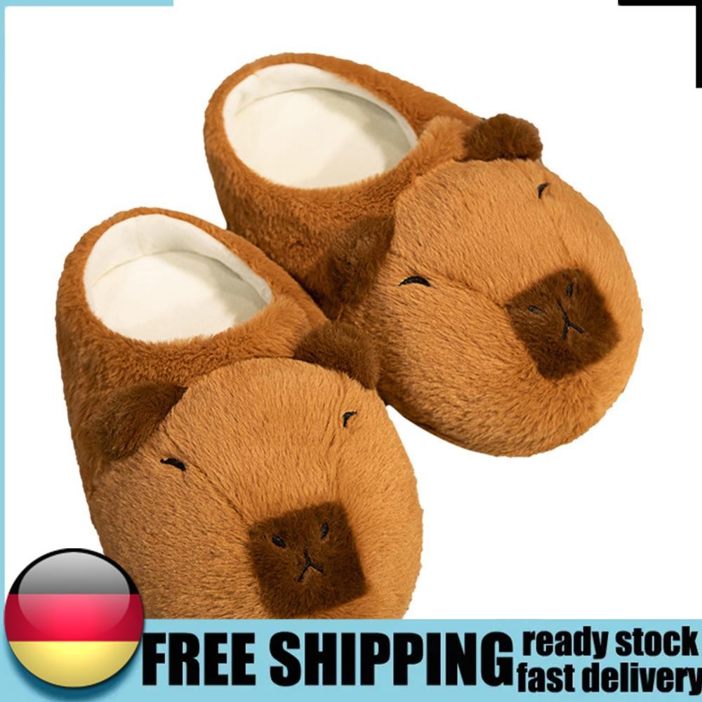 APL Ciabatte donna Capybara animali antiscivolo calde peluche scivoli interno casa H