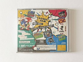 Sega Saturn Sonic Jam With Obi Postcard Ss