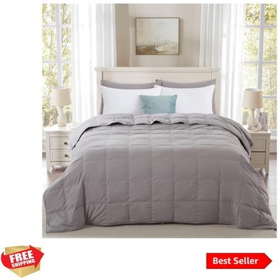 Summer Down Blanket King Size, Extra Lightweight Comforter/Duvet Insert for H...