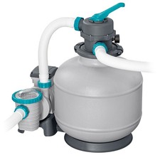 Bestway Sand Filter System 8327 l/h Pool Filter With Timer 6-Way Valve