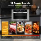 24" Built In Microwave Drawer Oven 1.2 Cu.Ft. ThermoMate Stainless Steel 1000W — photo 8