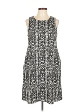 Karen Kane Women Gray Casual Dress L