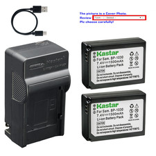 Kastar Battery AC & USB-C Charger for Samsung NX200 NX210 NX300 NX300M NX310