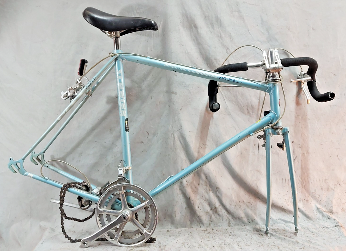 1986 Schwinn World Road Bike Frame Set Large 59cm Lugged Chromoly