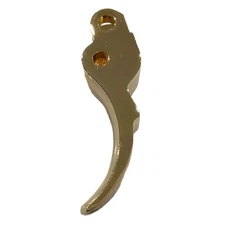 Gold Plated Curved Trigger – Steel Upgrade Part for 92 / 96 Series Pistols