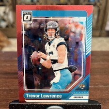 2024 Panini Donruss Optic - Trevor Lawrence #88 Red Stars Prizm