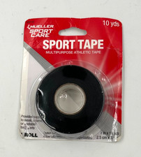Mueller Sport Tape General Purpose Athletic Tape : 1 in. x 30 ft. Black