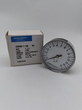Ashcroft 35W100 H 02B Pressure Gauge 0-15Psi