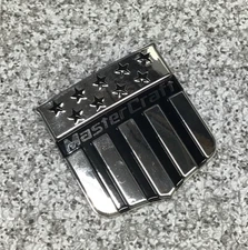 MasterCraft Small Shield Decal 758214 Raised Plastic Decal Chromax Plus