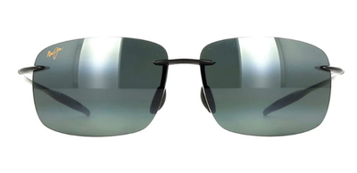 Maui Jim BREAKWALL Polarized Sport Sunglasses 422-02 Black/Neutral