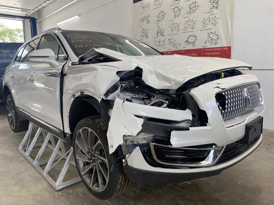 Used Front Left Seat Belt Front fits: 2020 Lincoln Nautilus bucket driver retrac - Imagem 4 de 4