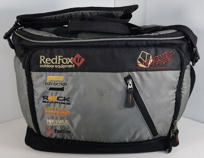 RedFox Outdoor Equipment Messenger Bag Grey Black Multi Logo Virus Boardwear